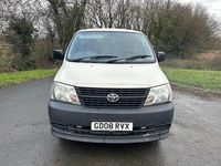 Used Toyota HiAce 95 HP (69 kW) 2008 White Van
