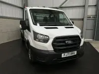 Usado Ford Transit 130 HP (95 kW) 2021 Branco Cabrios