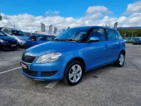 Used Skoda Fabia SE 2015 Blue Hatchback