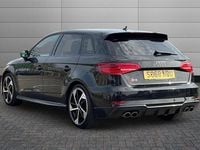 Used Audi A3 Black Edition 300 HP (220 kW) 2019 Panther black Sedan