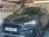 Used Ford Focus Active 125 HP (91 kW) 2021 Blue Hatchback