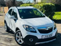 Used Vauxhall Mokka S 115 HP (84 kW) 2015 White SUV