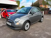 Used Fiat 500 Lounge 69 HP (50 kW) 2014 Grey Hatchback