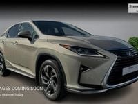 Used Lexus RX450h 2017 Gold SUV