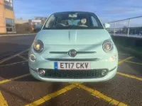 Used Fiat 500 Lounge 69 HP (50 kW) 2017 Green Hatchback