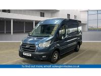 Used Ford Transit Trend 130 HP (95 kW) 2020 Blue Van