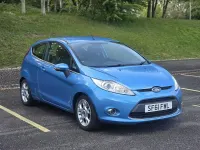 Used Ford Fiesta Zetec 2011 Blue Hatchback