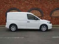 Used VW Caddy S 102 HP (75 kW) 2021 White MPV