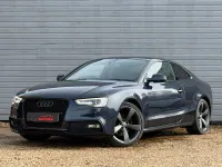 Used Audi A5 Black Edition 177 HP (130 kW) 2014 Blue Coupe