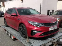 Used Kia Optima 136 HP (100 kW) 2019 Red Estate