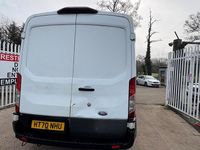 Used Ford Transit 130 HP (95 kW) 2021 White Van