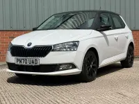 Used Skoda Fabia Colour Edition 95 HP (69 kW) 2020 White Hatchback
