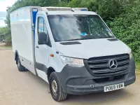 Used Mercedes Sprinter 140 HP (102 kW) 2019 White Van
