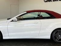 Used Mercedes E200 AMG line 184 HP (135 kW) 2016 White Cabriolet