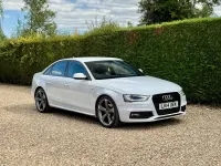 Used Audi A4 Black Edition 2014 White Sedan