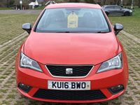 Used Seat Ibiza CONNECT 90 HP (66 kW) 2016 Red Hatchback