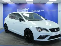 Used Seat Leon FR 125 HP (91 kW) 2018 White Hatchback