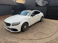Used Mercedes C63 AMG Premium 2016 White Coupe