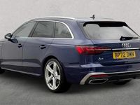 Used Audi A4 S-Line 150 HP (110 kW) 2023 Blue Estate