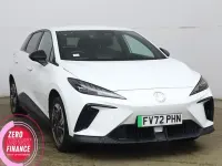 Used MG MG4 EV SE 50 kW (69 HP) 2023 White Hatchback