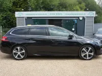Used Peugeot 308 SW GT-line 130 HP (95 kW) 2019 Black Estate