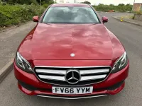 Used Mercedes E220 SE 191 HP (140 kW) 2017 Red Sedan