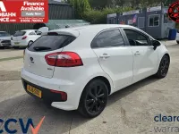 Used Kia Rio 74 HP (54 kW) 2016 White Hatchback