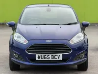 Used Ford Fiesta Titanium 2015 Blue Hatchback
