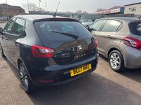 Used Seat Ibiza SE Technology 90 HP (66 kW) 2017 Black Hatchback