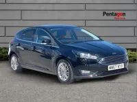 Used Ford Focus Zetec 123 HP (90 kW) 2017 Black Hatchback