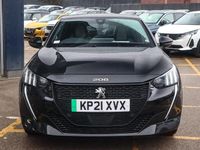 Used Peugeot e-208 Premium 100 kW (136 HP) 2021 Black Hatchback