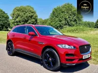 Used Jaguar F-Pace Portfolio 250 HP (183 kW) 2018 Red SUV