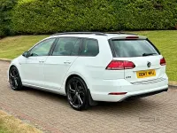 Used VW Golf VII GTD 184 HP (135 kW) 2017 White Estate