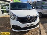 used Renault Trafic 1.6 SL27 BUSINESS PLUS DCI S/R P/V 0d 115 BHP IN WHITE WITH 53,000 MILES AND A FULL SERVICE HISTORY,