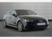 Used Audi A3 Black Edition 147 HP (108 kW) 2018 Black Sedan