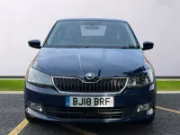 Used Skoda Fabia SE L 95 HP (69 kW) 2018 Blue Hatchback