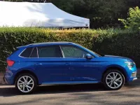 Used Skoda Kamiq SE L Executive 110 HP (80 kW) 2024 Blue SUV