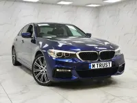 Used BMW 530e M Sport 252 HP (185 kW) 2018 Blue Sedan