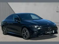 Usado Mercedes CLA 250+ AMG line 200 kW (272 CV) 2025 Negro Berlina