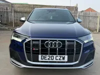 Used Audi SQ7 435 HP (319 kW) 2020 Blue SUV