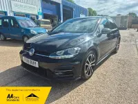 Używany VW Golf VII R-line 150 KM (110 kW) 2018 Czarny Hatchback