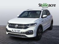 Used VW T-Cross R-line 115 HP (84 kW) 2020 White SUV