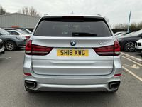 Used BMW X5 M Sport 254 HP (186 kW) 2018 Silver SUV