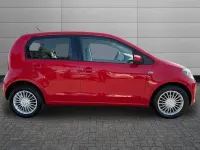 Used VW up! 74 HP (54 kW) 2014 Red Hatchback