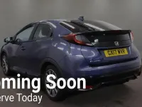 Used Honda Civic SE Plus 142 HP (104 kW) 2017 Blue Hatchback
