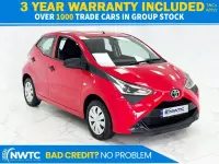 Used Toyota Aygo 72 HP (52 kW) 2019 Red Hatchback