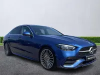 Used Mercedes C220 AMG Line Premium 2022 Blue Sedan