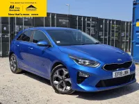 Used Kia Ceed 138 HP (101 kW) 2019 Blue Hatchback
