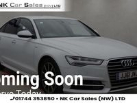 Used Audi A6 S-Line 190 HP (139 kW) 2015 White Sedan