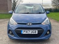 Used Hyundai i10 SE 83 HP (61 kW) 2017 Blue Hatchback